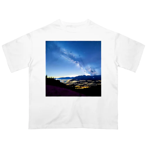 満点の星空 オーバーサイズTシャツ