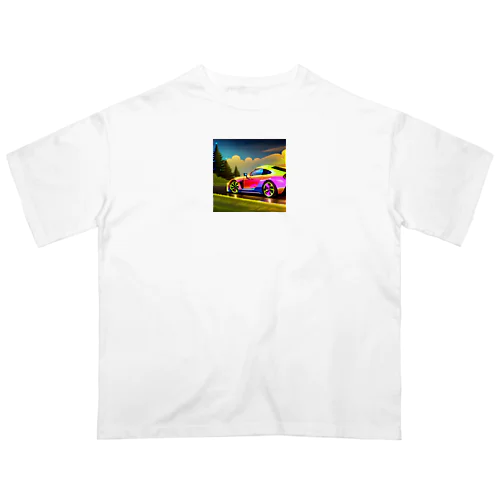 レ-シングカ➖ オーバーサイズTシャツ