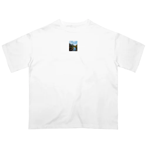 自然の景色で癒やされたい Oversized T-Shirt