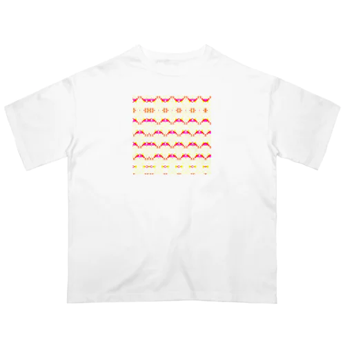 バーゲンセールのバーゲンセール模様 オーバーサイズTシャツ