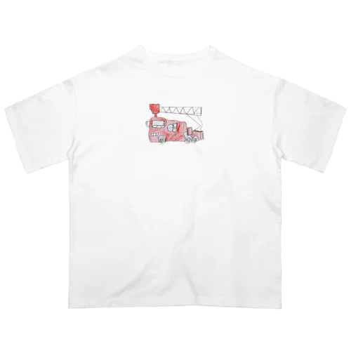 はしご車 オーバーサイズTシャツ