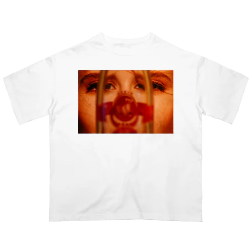 sad smile Oversized T-Shirt