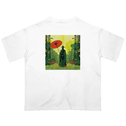 グリーンサムライ2 Oversized T-Shirt