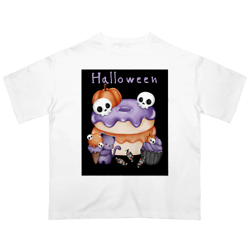 ハロウィンスイーツ オーバーサイズTシャツ