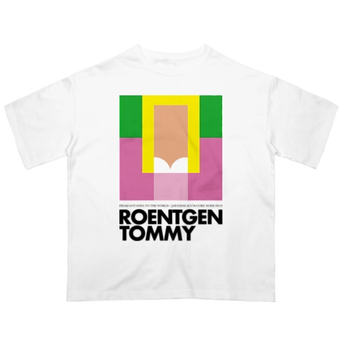 バンドT／レントゲン・トミー Oversized T-Shirt