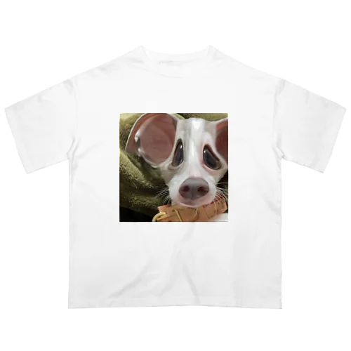 スピってる犬  オーバーサイズTシャツ