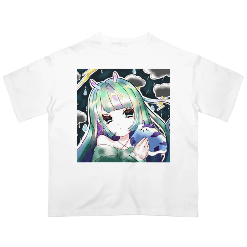 うみうしいるる Oversized T-Shirt