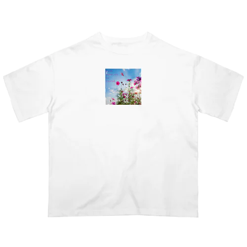 Flower オーバーサイズTシャツ