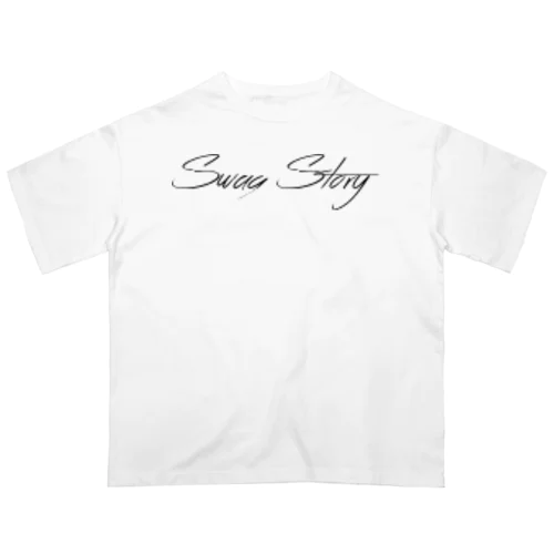 Swag Story ロゴ　No2 オーバーサイズTシャツ