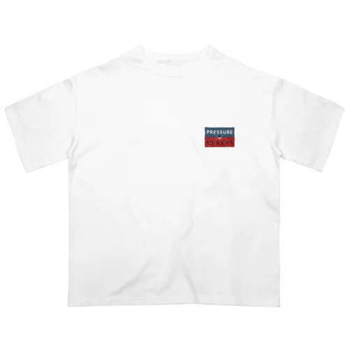 PRESSURE　&　STRESS Oversized T-Shirt