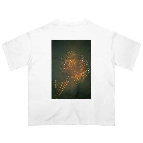 Fireworks &BlueForRest オーバーサイズTシャツ