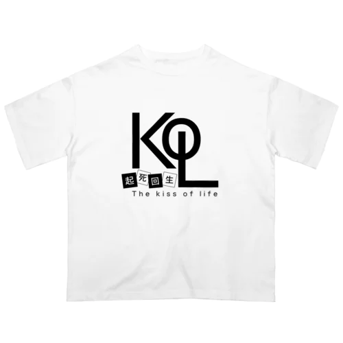 The kiss of life ＜起死回生＞ オーバーサイズTシャツ