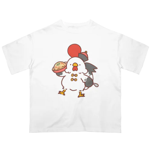 にわとり天津飯 オーバーサイズTシャツ