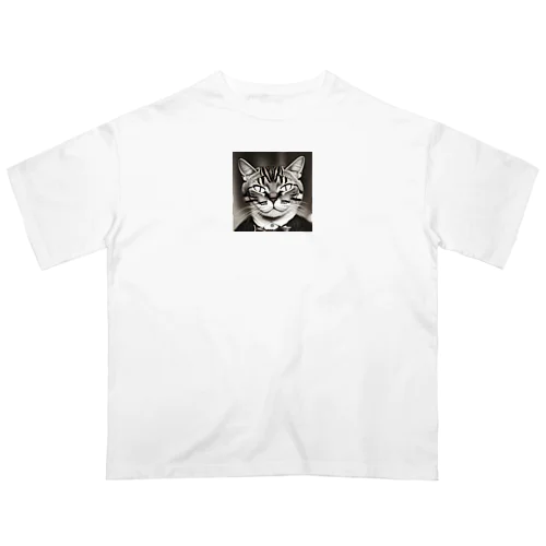 ハンサムキャット オーバーサイズTシャツ