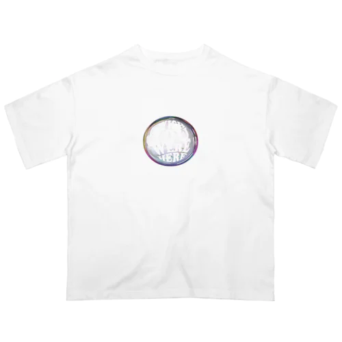 水晶玉のデザイン オーバーサイズTシャツ