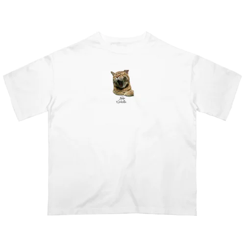 猫ごじら Oversized T-Shirt