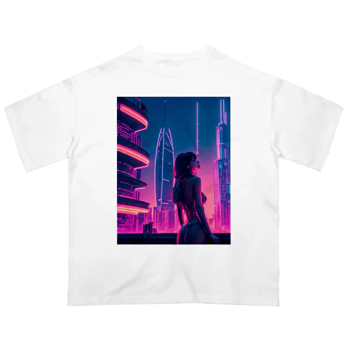 美女✕SF オーバーサイズTシャツ