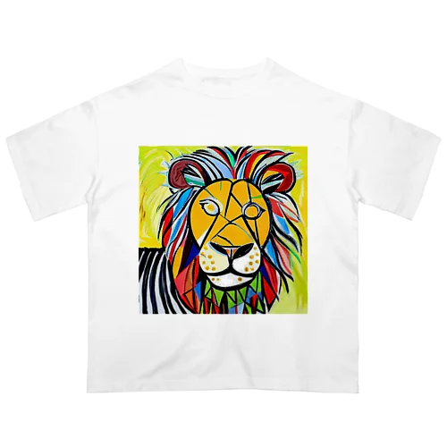 ライオン オーバーサイズTシャツ