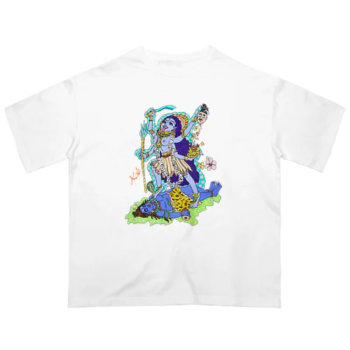 カーリー女神 Oversized T-Shirt