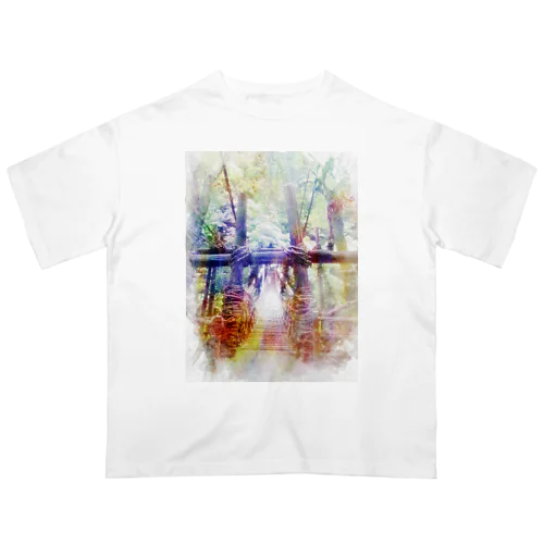 Iyano Kazura Bridge Oversized T-Shirt