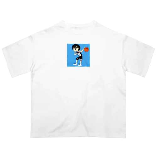 バスケットくん Oversized T-Shirt