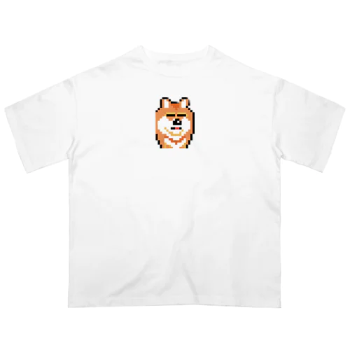 俺の飼ってる柴犬(背景無し) オーバーサイズTシャツ