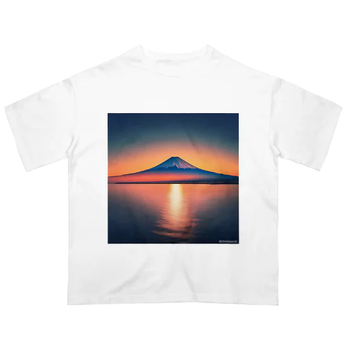 海辺の光景 Oversized T-Shirt