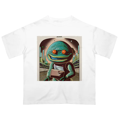宇宙人シリーズ オーバーサイズTシャツ