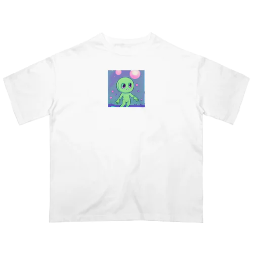 Cosmic Invader Oversized T-Shirt