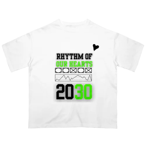 RHYTHM OF 2030 Oversized T-Shirt