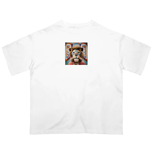 サーカスのライオン様 Oversized T-Shirt