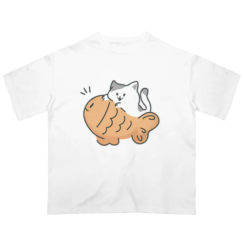 乗ってるよたいやきくん！ オーバーサイズTシャツ