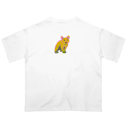 クマ？うさぎ？ライオン？ オーバーサイズTシャツ