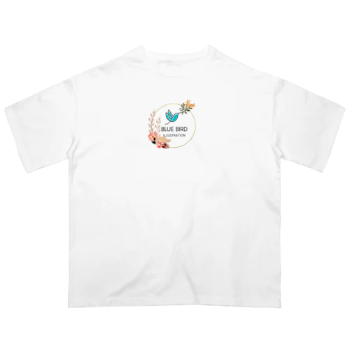 しあわせの青い鳥 オーバーサイズTシャツ