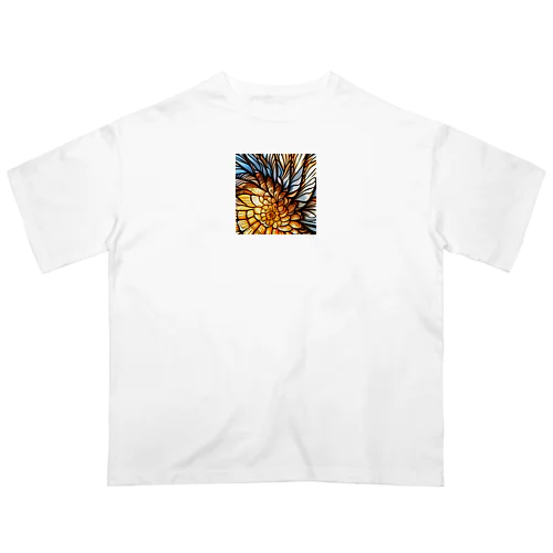 スケールシェル（鱗のような貝殻） Oversized T-Shirt