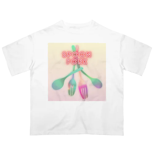 spoon＆fork オーバーサイズTシャツ