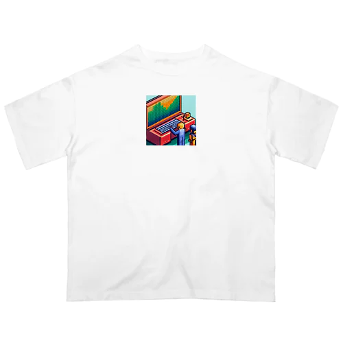 ドットエンジニア ミニフィグ Oversized T-Shirt