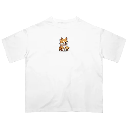 子ども好きの柴まるくん Oversized T-Shirt