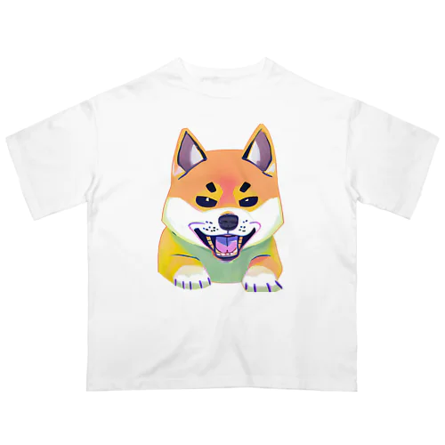 かっこいい柴犬くん オーバーサイズTシャツ