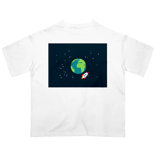 宇宙旅行 オーバーサイズTシャツ