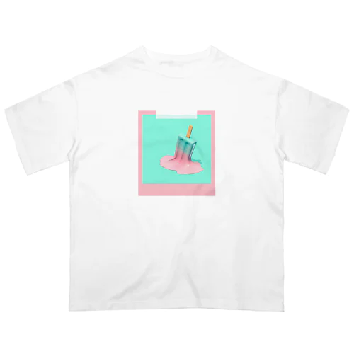 Melting Icecream Oversized T-Shirt