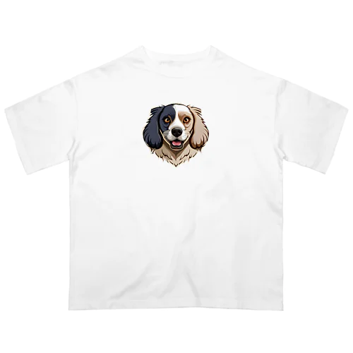 まっすぐな犬 Oversized T-Shirt