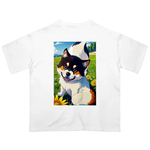 可愛い犬グッズ Oversized T-Shirt