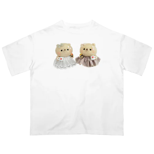 Cafetime くまちゃん♡ オーバーサイズTシャツ