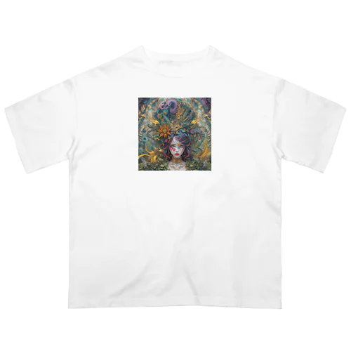 AI美女「森神」 Oversized T-Shirt