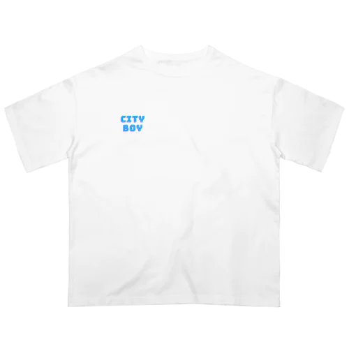 One point T-shirt / city boy Oversized T-Shirt