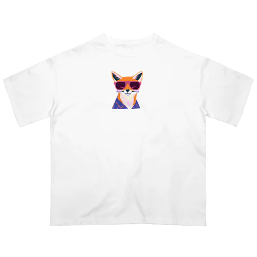 Fashionable Fox オーバーサイズTシャツ