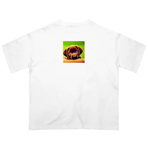 チョコラブ君 オーバーサイズTシャツ