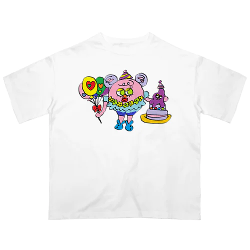 【パーティー】ナオコとミッチョン オーバーサイズTシャツ