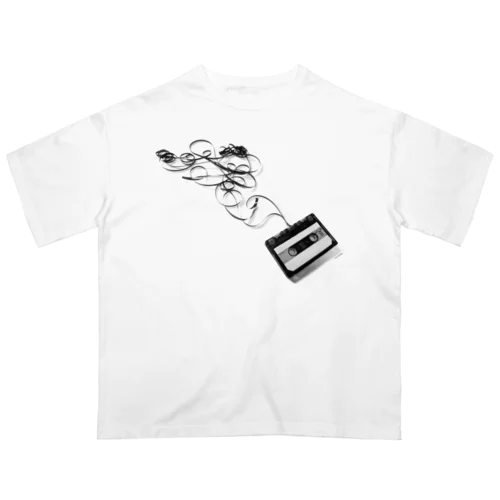 cassette tape オーバーサイズTシャツ